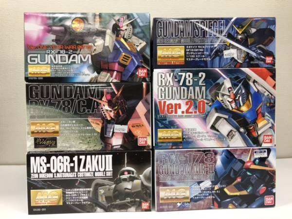 Yahoo!オークション - G12 即決 ガンプラ MG 未組立品 6点セット