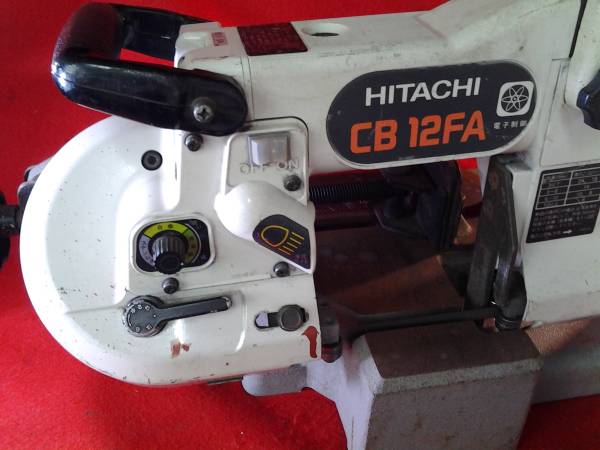 完売商品日立(現HiKOKI) ロータリバンドソー CB12FA中古品 日立工機 