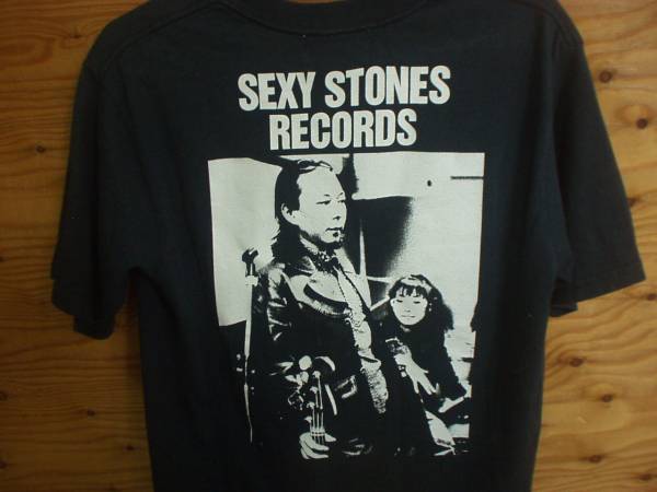 SHERBETS SEXY STONES RECORDS 黒 Tシャツ 浅井健一 BLANKY JET CITY