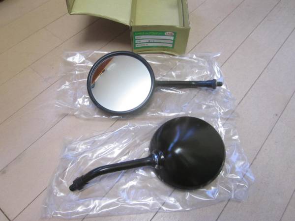 当時物リード工業ショートミラーLEAD Z1 Z2 Z750RS KZ1000MK2 Z400FX 