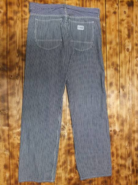 FLAT HEAD フラットヘッド ヒッコリーペインターパンツ33】