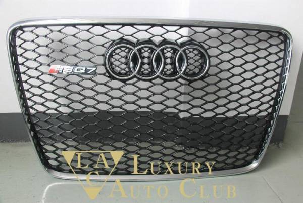 Audi アウディ Q7 RSメッシュグリル ブラックメッシュグリル スポ－ツグリル 専用設計 外装カスタム ボディ－パ－ツ
