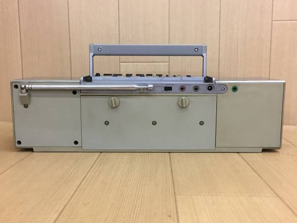 01-I458S【SONY ソニー】希少 レトロ ラジカセ ZX-3 APMスピーカー