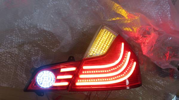 カスタム Y50 フーガ GT フル LED 加工 テール ファイバー ライト