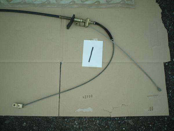 旧車、高速有鉛、ギャランGTO、A61、62、63、純正サイドブレーキワイヤー、純正品番MB004601_2