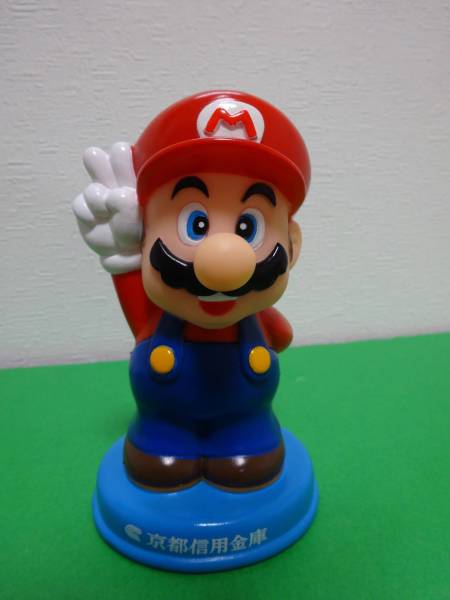 スーパーマリオ 貯金箱 京都信用金庫 非売品 Nintendo ソフビ – 京都