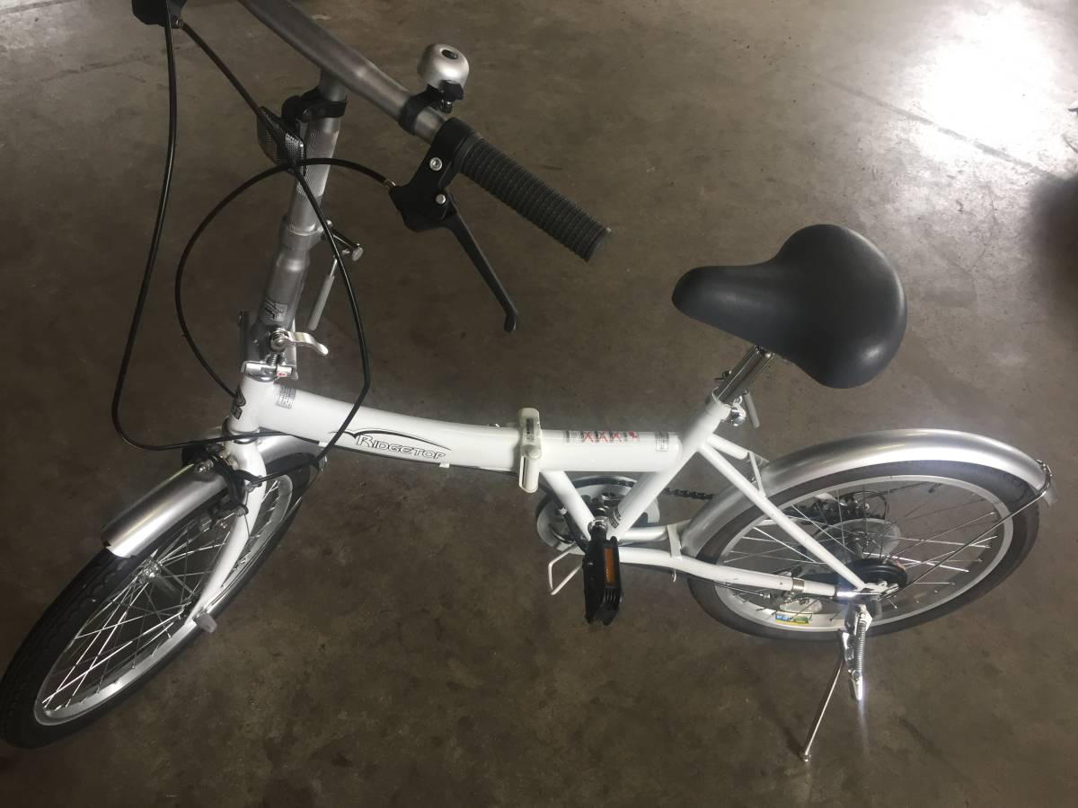 美品 RIDGETOP 6段変速 折りたたみ自転車 20インチ 折りたたみ自転車 