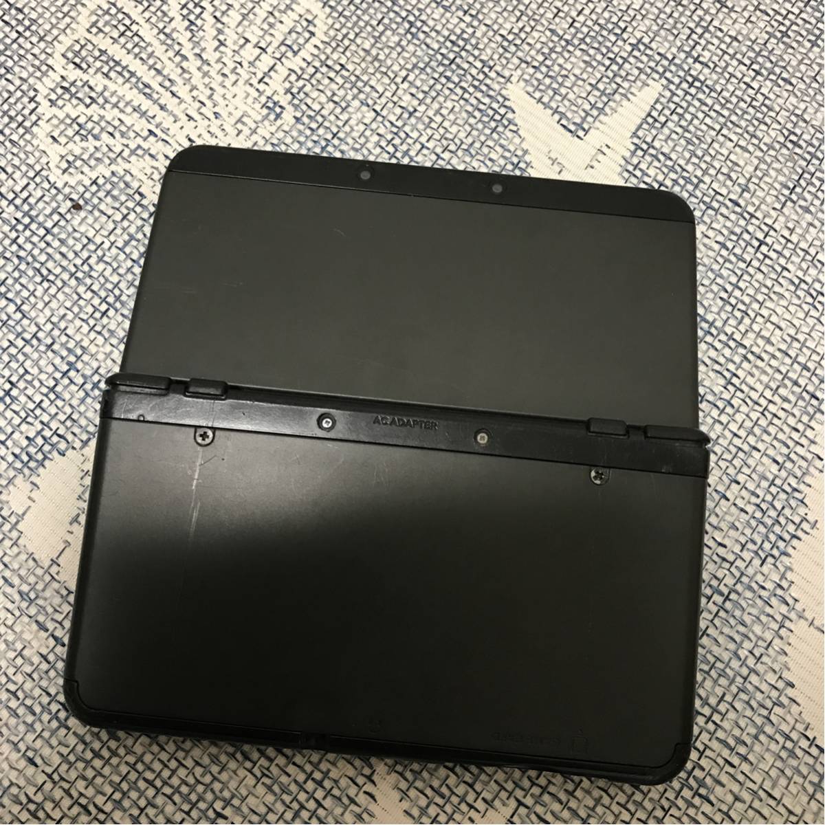 ニンテンドー3DS LL 本体 ブラック⁄ブルー ジャンク品 任天堂new3DS黒 