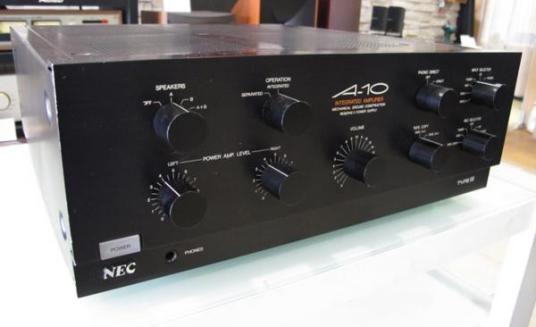 Re)NEC MODEL-A10Ⅲ プリメインアンプ動作品 NEC A-10 ニホンデンキ