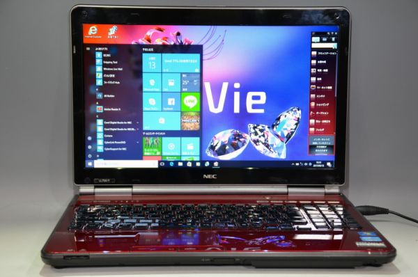 美品 NEC LaVie LL750/F PC-LL750F26R Core i7 8GB/750GB/Win10 3780 