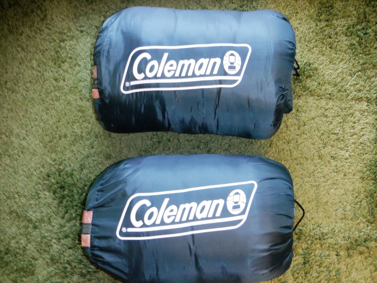 ☆彡コールマン(Coleman)　シュラフ　×2組　使用回数1日　