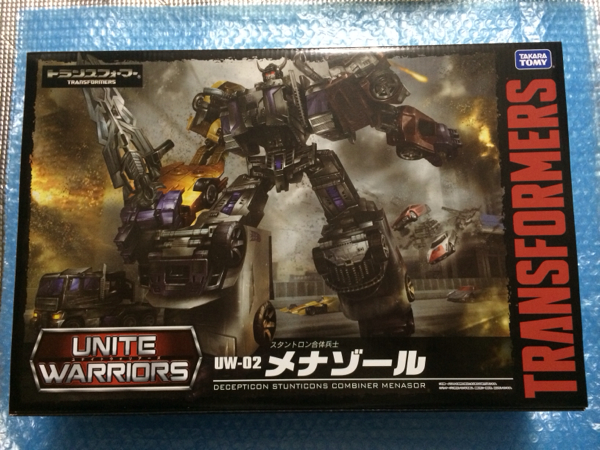 新品未開封品トランスフォーマーユナイトウォリアーズUW02メナゾール国内正規品タカラトミー