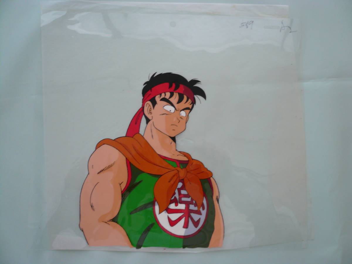 セル画】 ドラゴンボール（ヤムチャ 楽）セル画 下絵？ 動画？