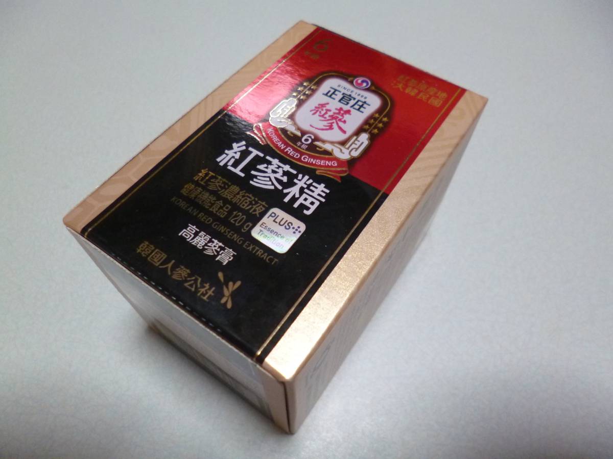 正官庄 高麗 賢 6年根 紅参精 新品未開封 正官庄(ジョンガンジャン) 紅 