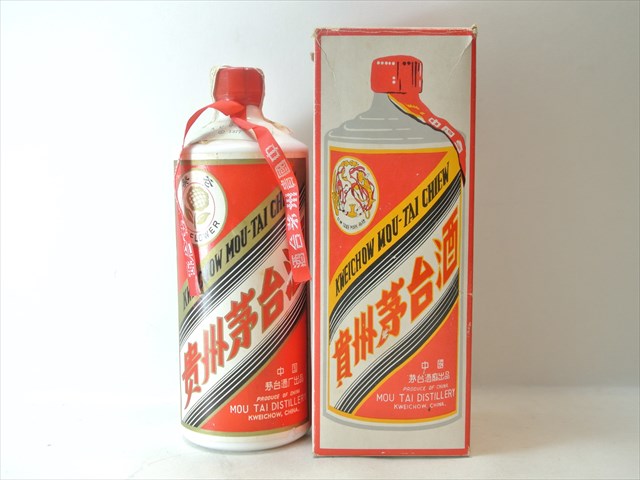 ◇ 中国 貴州茅台酒 マオタイ サンフラワー 55% 545ml 約1Kg 箱付