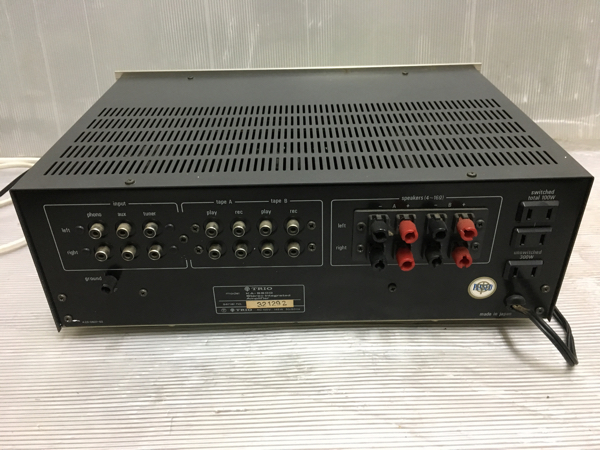 TRIO プリメインアンプ KA-9900 メンテナンス動作品 TRIO トリオ