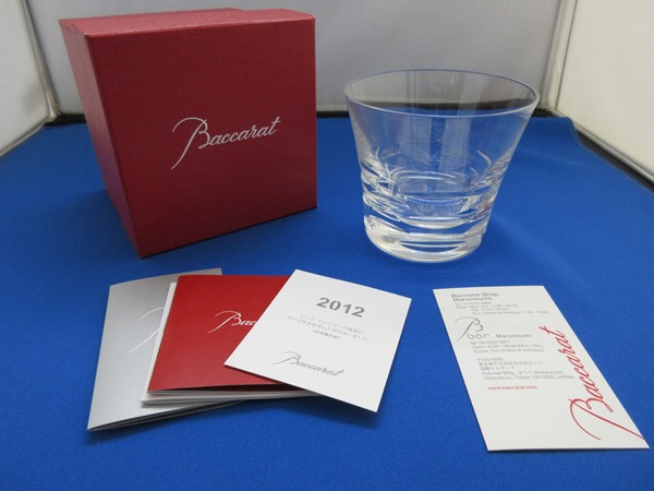 バカラ Baccarat 2012 グラス コップ 口径 9.5cm 高さ 8cm 専用箱入り