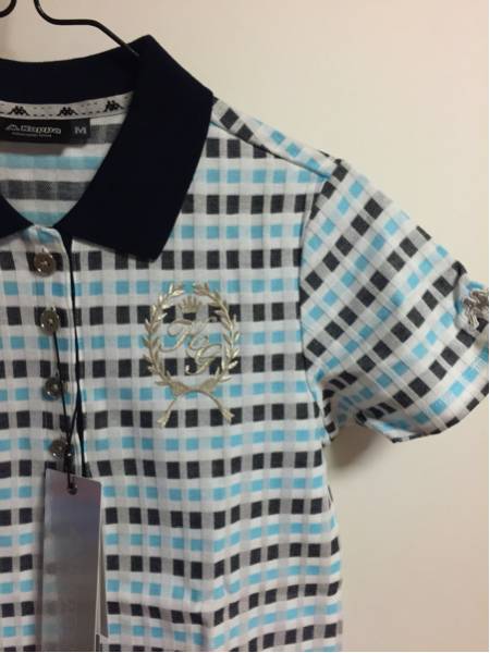 新品 Kappa カッパ レディース ゴルフ☆サイズM 半袖 デオシーム_2