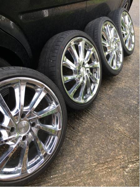 632 ロクサーニ テンペストタービン メッキ 16×5.5J OFF＋45 PCD100