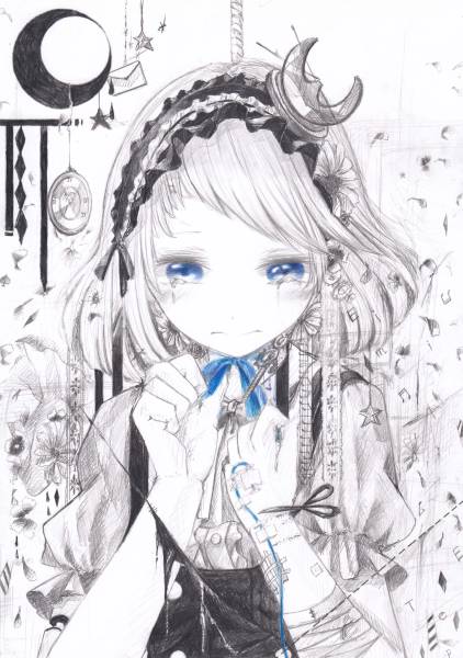 オリジナル手描きイラスト Emily 手描きイラスト 売買されたオークション情報 Yahooの商品情報をアーカイブ公開 オークファン Aucfan Com