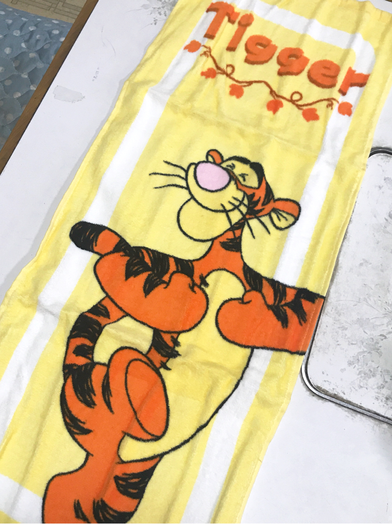 新品】ディズニー プーさん フェイスタオル 4本セット ティガー