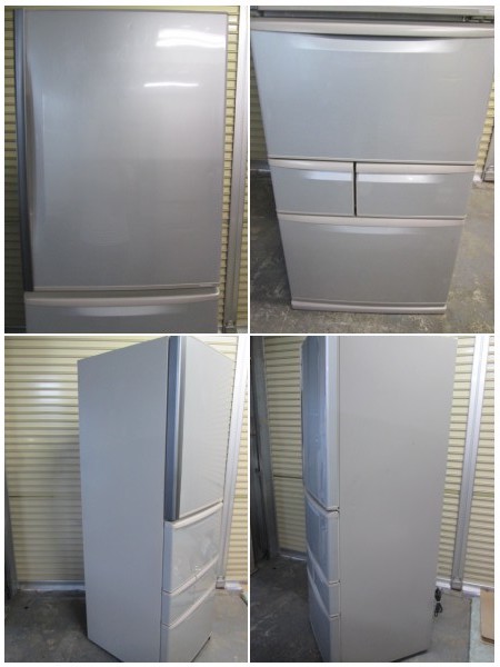 427L5ドア冷蔵庫 自動製氷 東芝GR-D43N(NS) ▽冷蔵庫 TOSHIBA 東芝 GR 