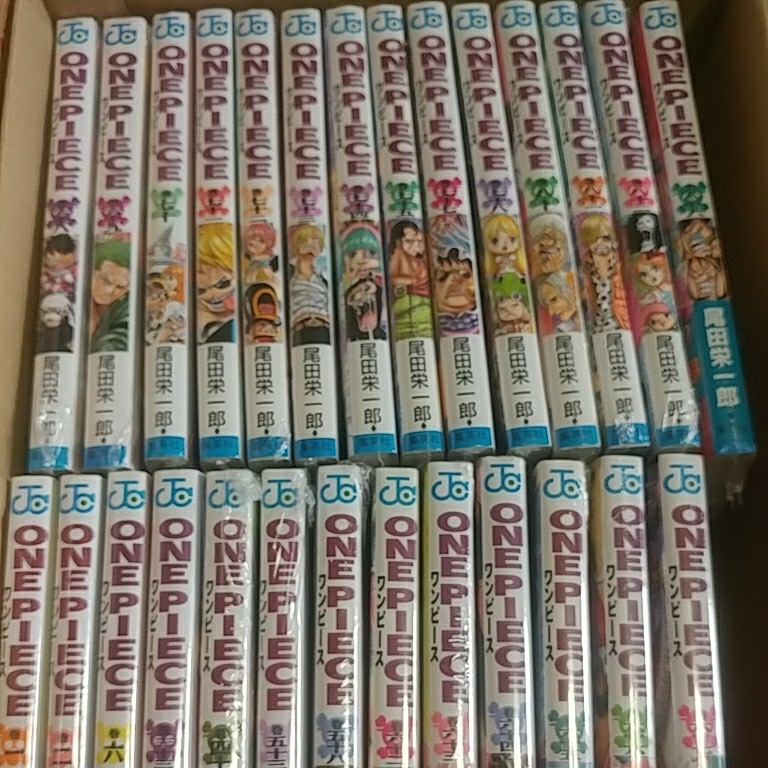ワンピース コミック 未読 27巻セット One Piece ゆうパック ヤフネコ発送 約4 4 ダンボール箱込 少年 売買されたオークション情報 Yahooの商品情報をアーカイブ公開 オークファン Aucfan Com
