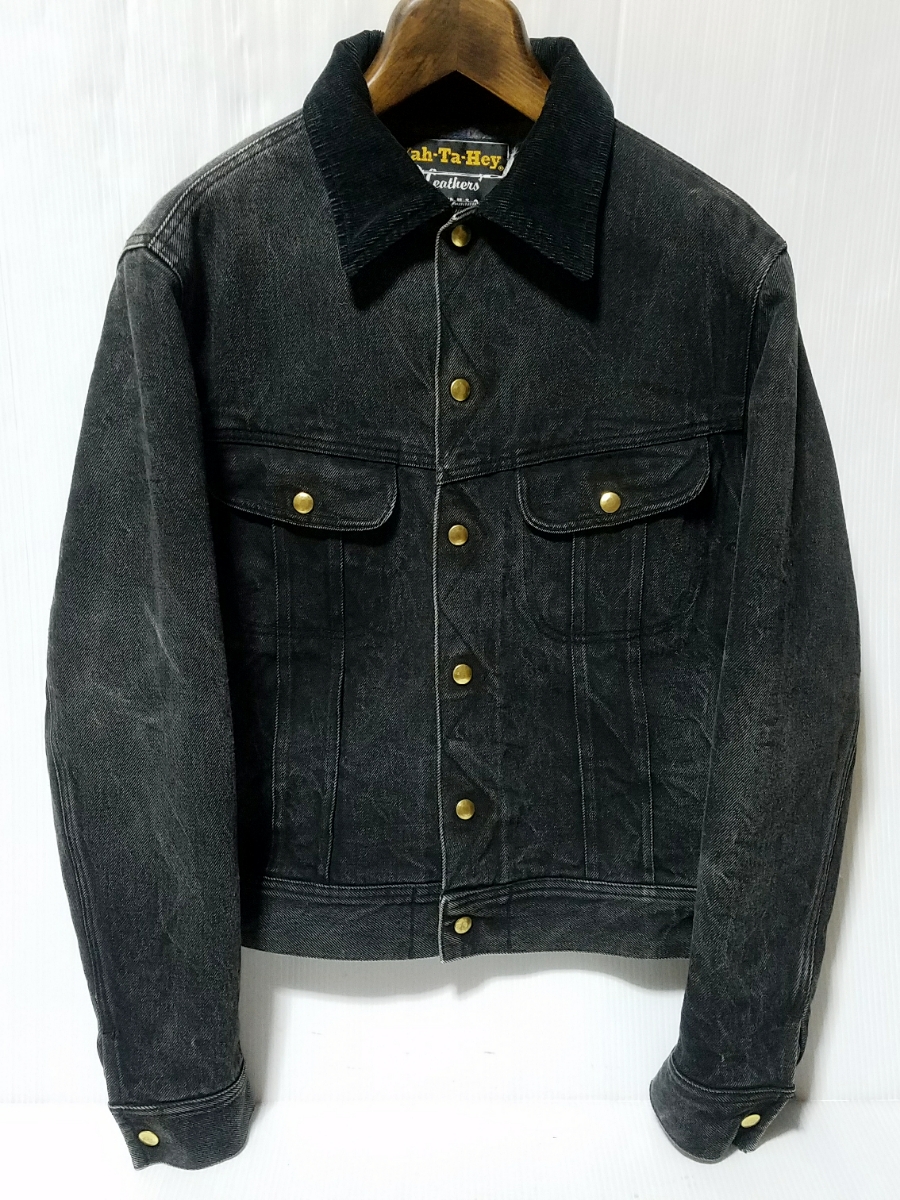 113◇Yah-Ta-Hey×SCARE CROW デニムジャケット M/40-42 スケアクロウ 