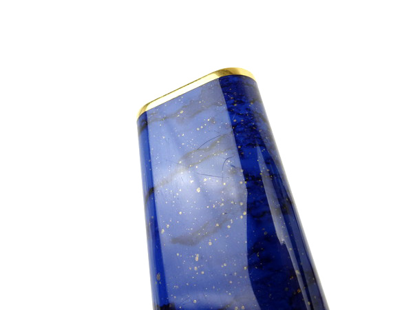 ☆綺麗【Cartierカルティエ】大理石柄☆オーバル型☆ガスライター☆青 