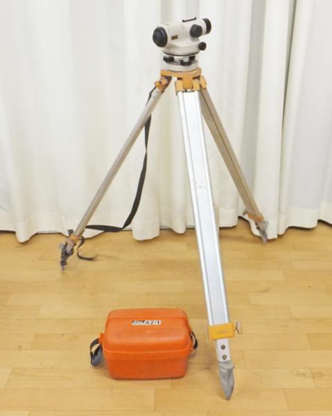 AH25ee)Nikon ニコン オートレベル測量機器 AZ-1 360°三脚付き 測量