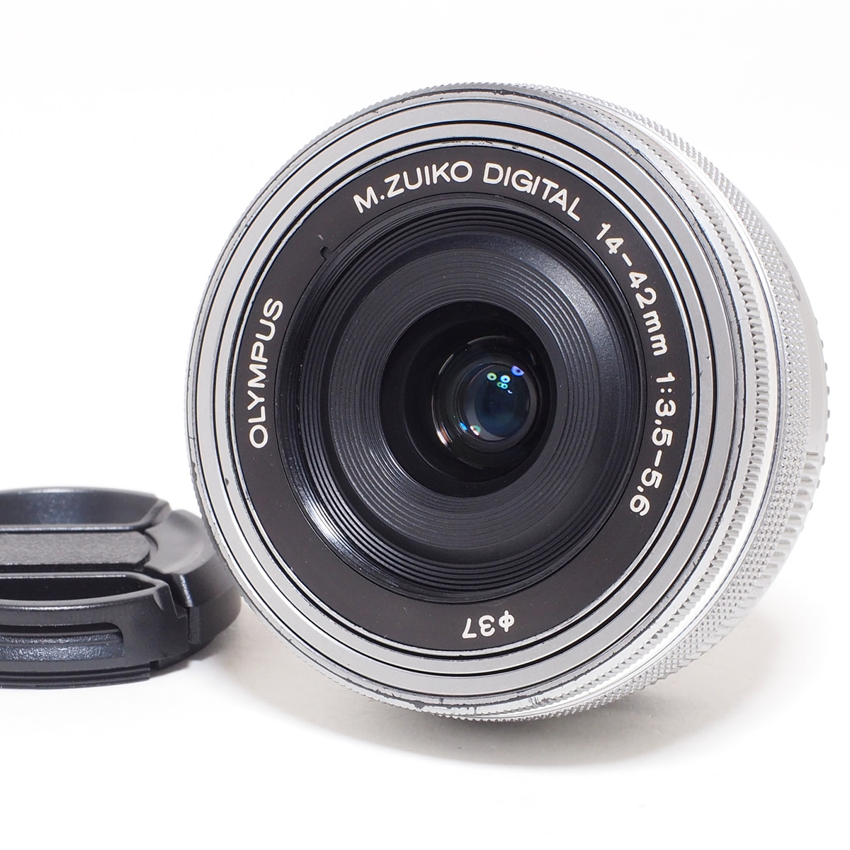 ★ 故障品・ジャンク品 ★ オリンパス M.ZUIKO DIGITAL ED 14-42mm F3.5-5.6 EZ シルバー ／ 送料290円～