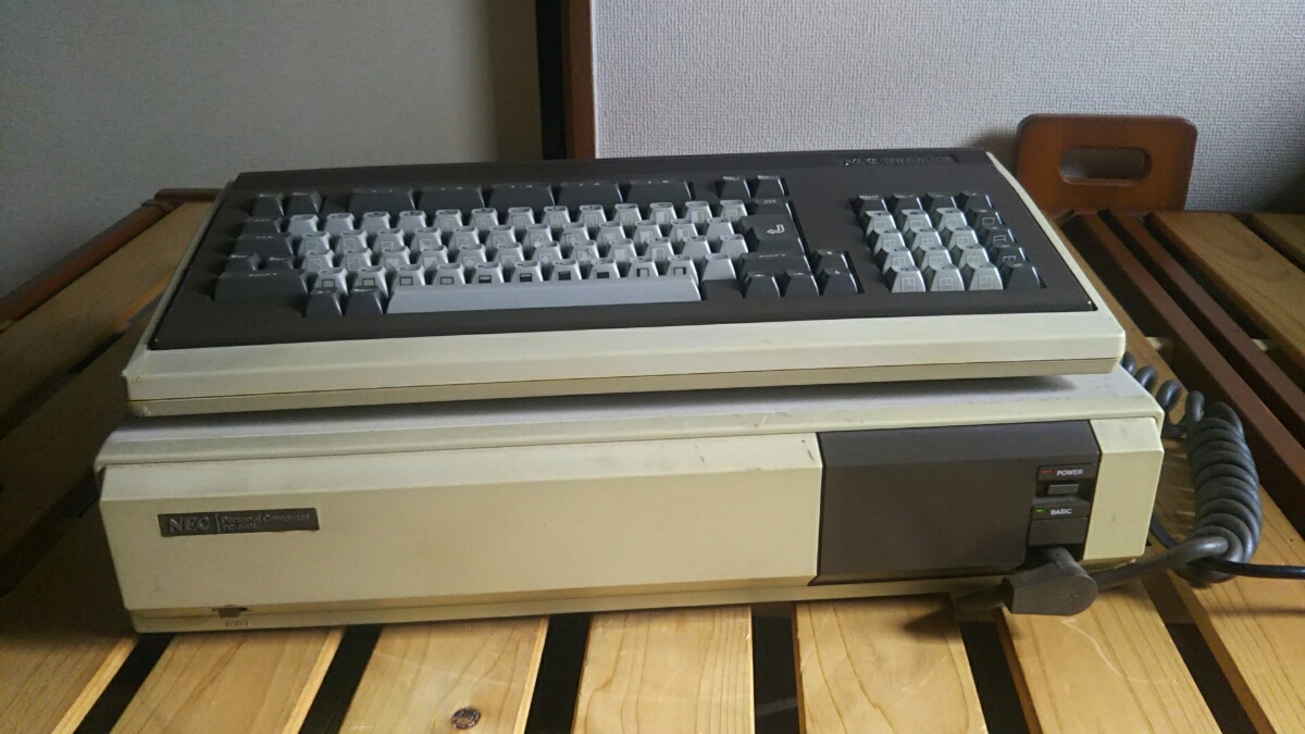 NEC PC-8801 初代 動作未確認 キーボード付 NEC PC-8801 キーボード