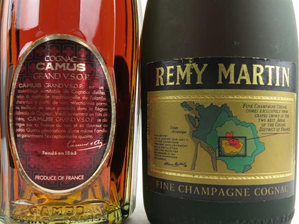 酒 3本 REMY MARTIN COURVOISIER HINE コニャック 700ml