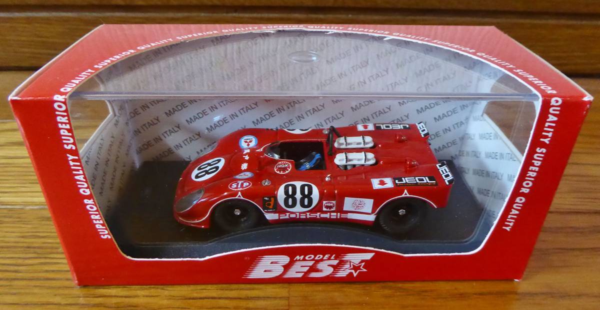 ベストモデル（伊）製1/43　ポルシェ９０８Ⅱ　風戸裕１９７１年富士マスターズ 1⁄43 ポルシェ908⁄2 FLUNDER 風戸裕 1971年富士マスターズ 2026年最新