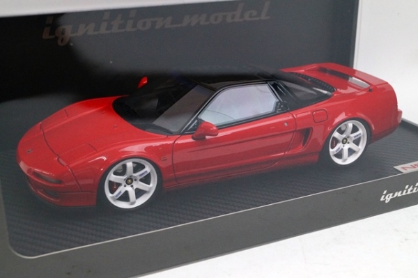 新品 イグニッションモデル 1/18 IG0401 ホンダ NSX NA1 1990 レッド