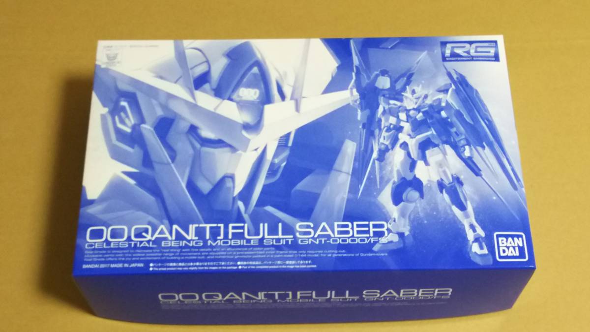 ☆ＲＧ　1/144　ダブルオークアンタ　フルセイバー（未組立）☆_1