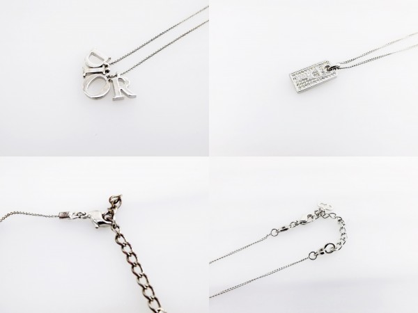 Christian Dior ディオール ネックレス ピアス 3点 セット まとめ 