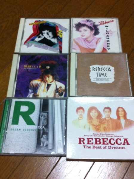 レベッカ CD 6枚セット REBECCA nokko BEST REBECCAポスター セット
