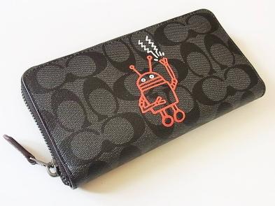 コーチ 長財布 キースへリングのYahoo!オークション(旧ヤフオク!)の