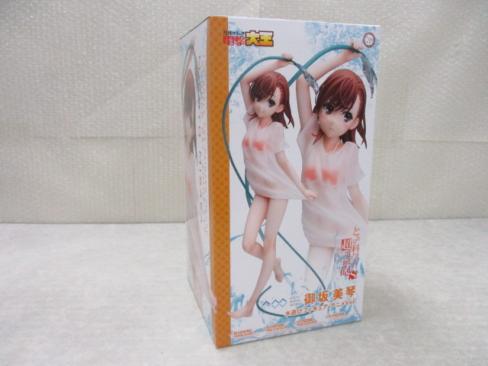 未開封 アスキー・メディアワークス 1/6 とある科学の超電磁砲S 御坂美琴 水遊びフィギュア アニメVer.