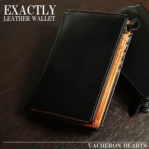 【送料無料】【1円スタート】【新品】限定！ポケットにもスッポリ入るように設計！牛革使用！ミドルサイズ折財布　1000　BK/CA