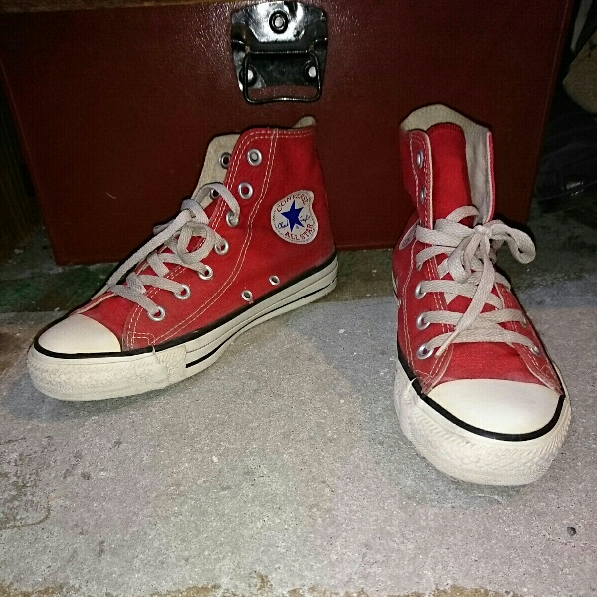 1円～ CONVERSEコンバース/90s USA製 オールスター ハイカット 