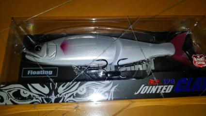 新品　オリカラ　ガンクラフト　ジョインテッドクロー178 F　白蛇レッド