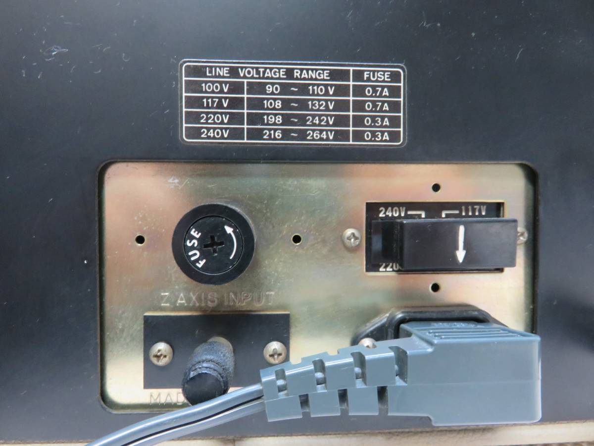 TRIO トリオ CS-1560A 15MHz オシロスコープ 現状品(アマチュア無線