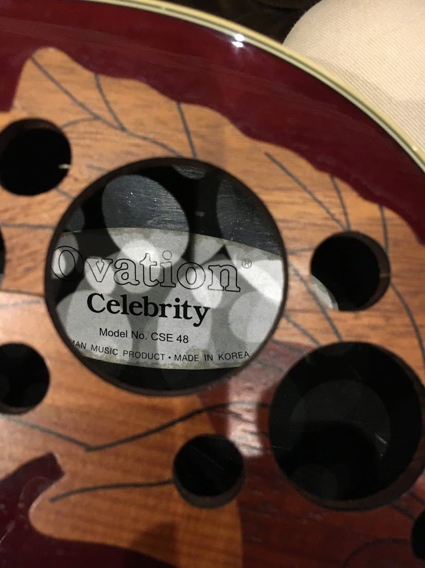 Ovation Celebrity CSE48 OP30 ハードケース付き(オベーション)｜売買 