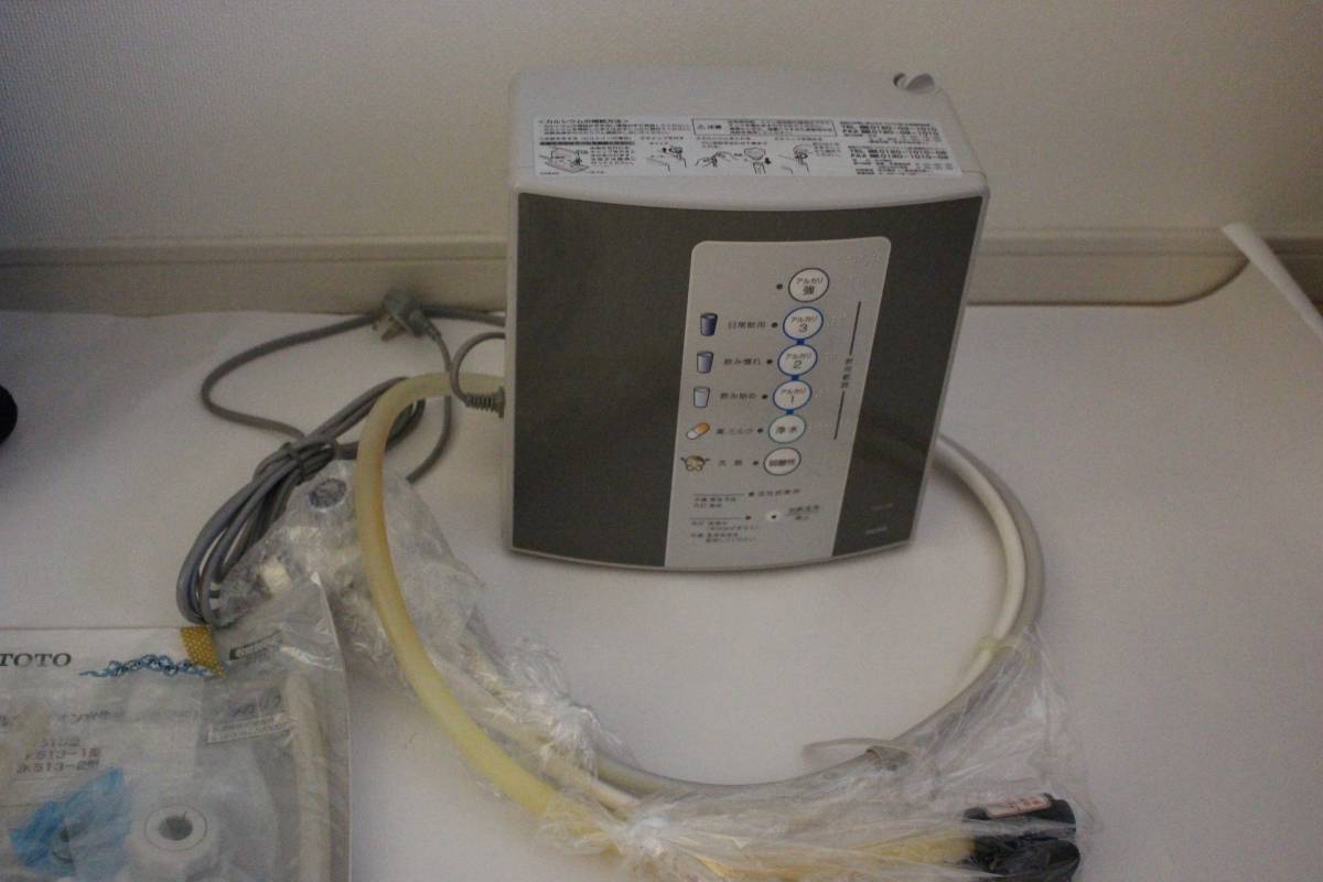 TOTO トートーTEK513型アルカリイオン浄水器 ジャンク扱い TOTO アルカリ7 アルカリイオン水生成器 TEK513-2 TEK513 TEK513の通販