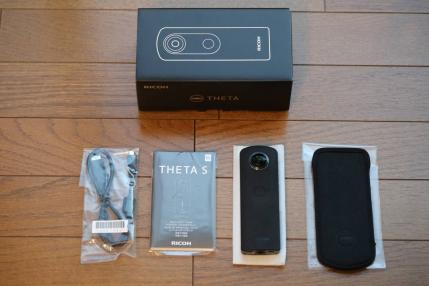 RICOH THETA S　360度 全周囲カメラ　中古品【完動品】