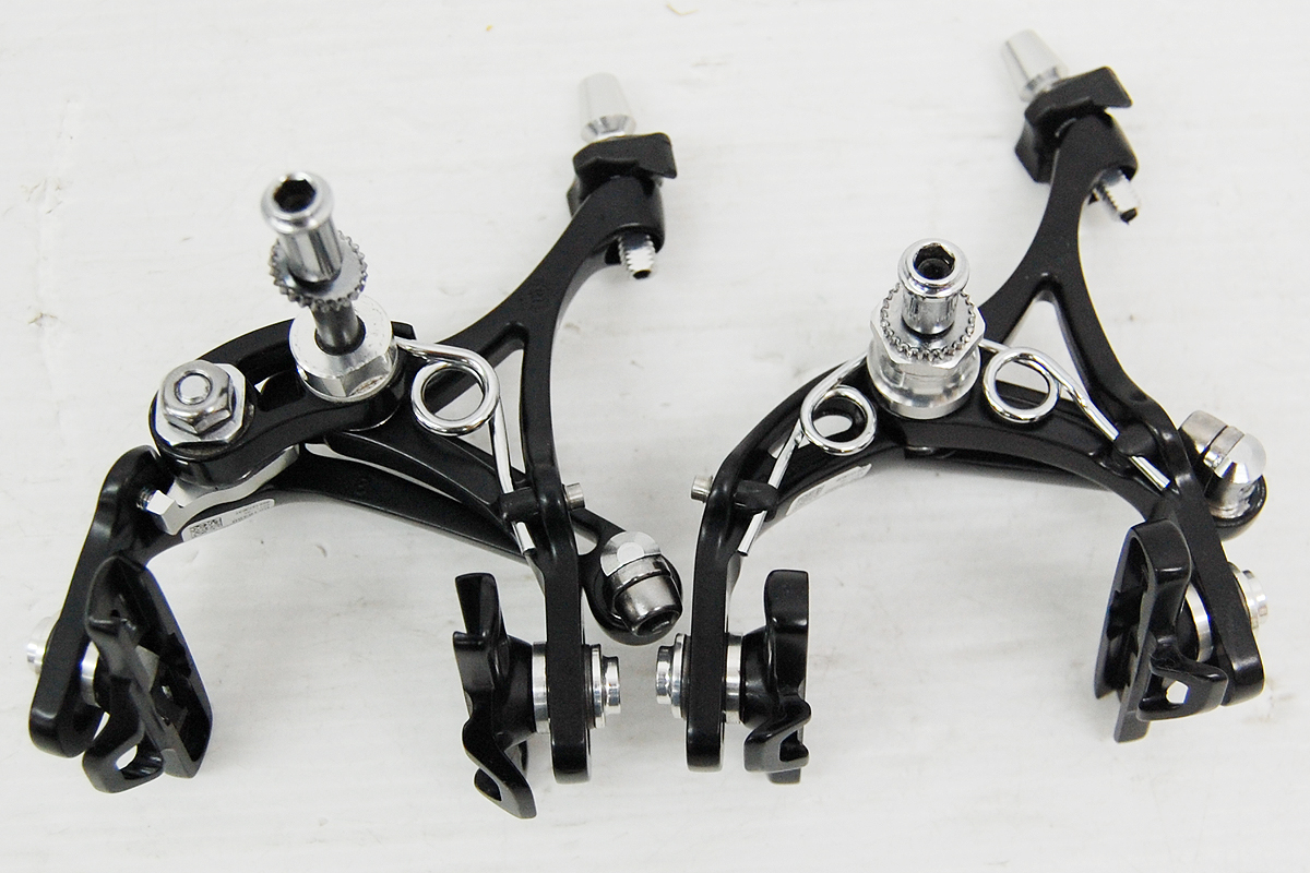 【サイハン】CAMPAGNOLO RECORD 前後キャリパーブレーキ ブレーキシュー無 美品