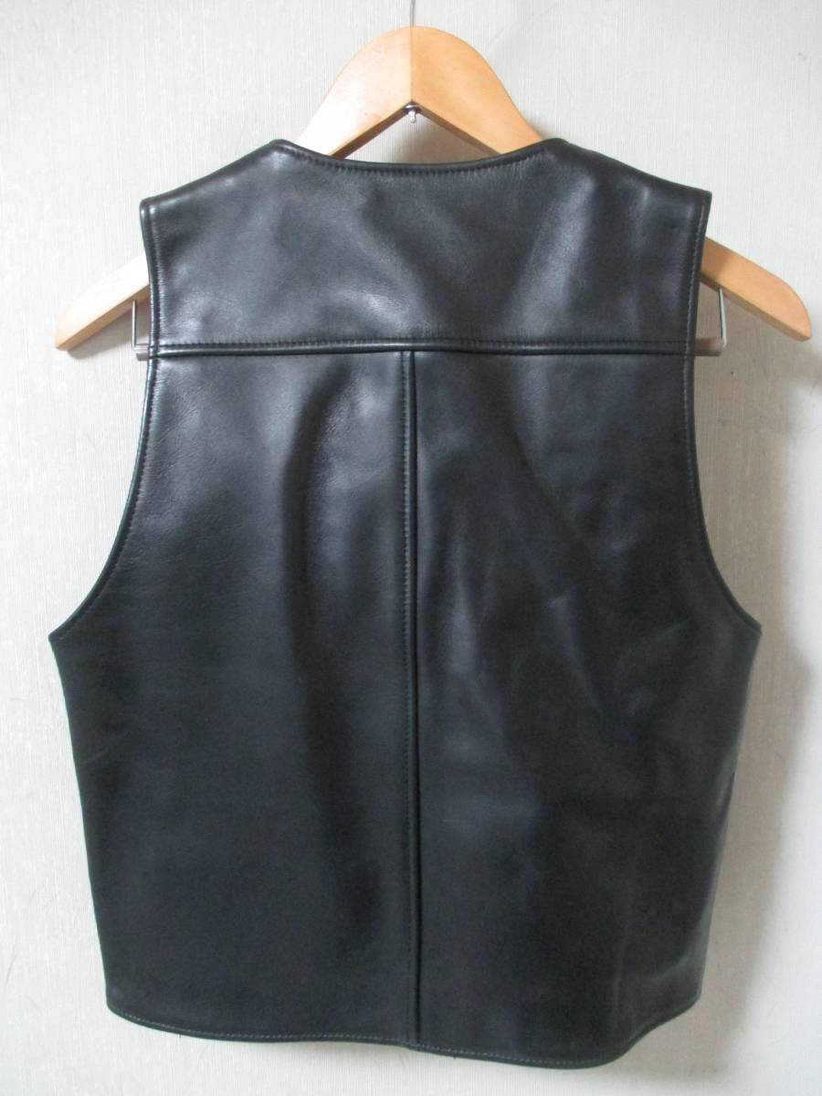 KADOYA カドヤ K'SLEATHER 牛革 レザーベスト Mサイズ 【公式通販】