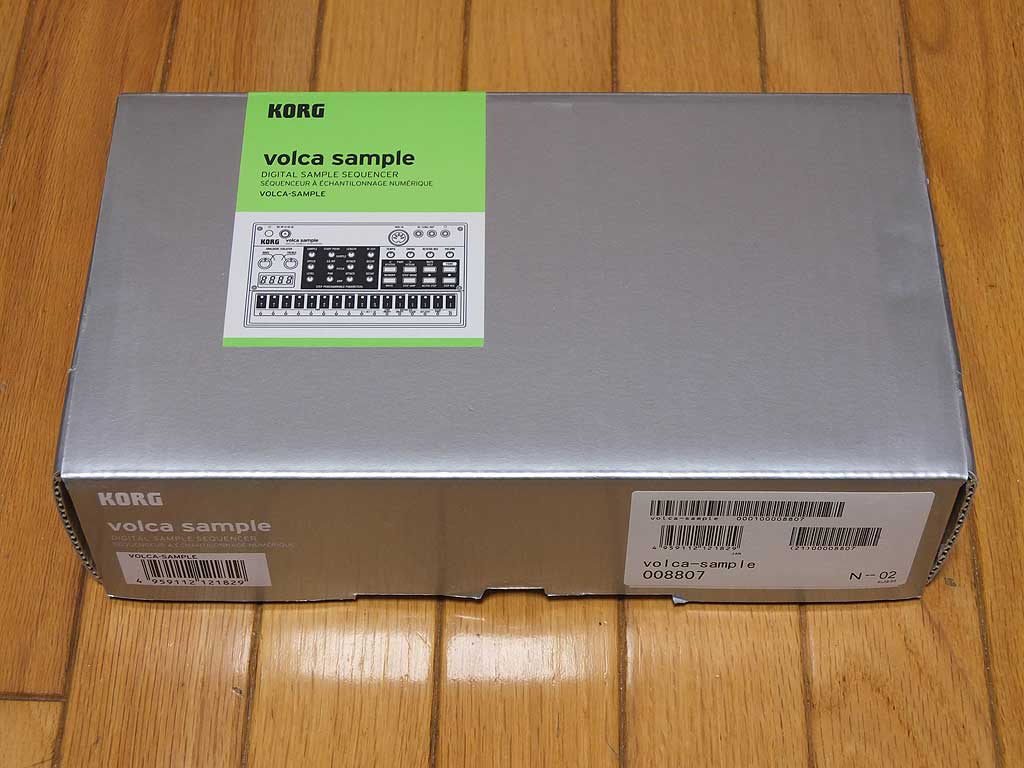 KORG Volca Sample （デジタル・サンプル・シーケンサー） KORG